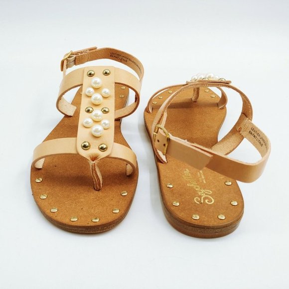 Seychelles Womans Day of Rest Embellished Thong Sandal Natural  Sz 6.5 M NEW - Picture 3 of 9